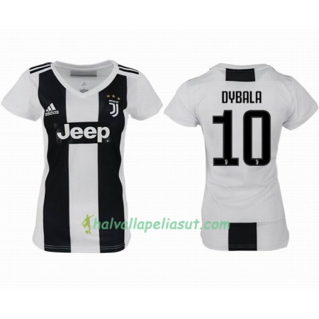 Jalkapallo Pelipaidat Juventus DYBALA 10 Naisten Kotipaita 2018-2019 Lyhythihainen